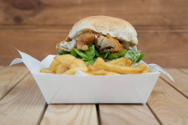ABS Fish Burger & Chips 4 ABS Fish Burger & Chips 4